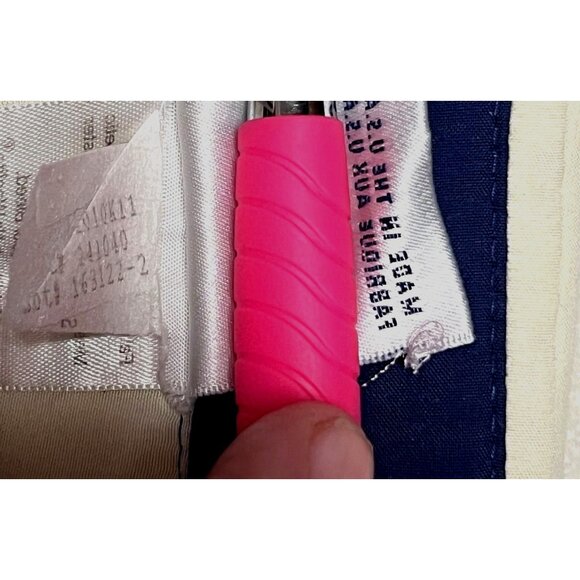 VTG Solumbra LARGE Yellow Long Sleeve Polo Shirt UV Protection Logo USA 1010K11 - Picture 9 of 14